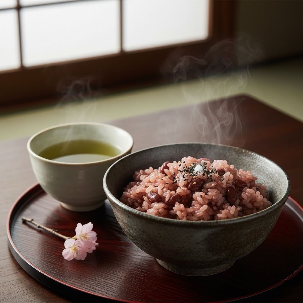 お祝いのお赤飯